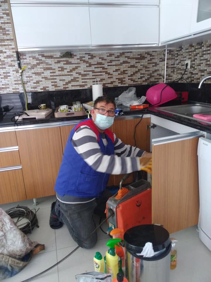 Lavabo Gideri Açma detay çalışması