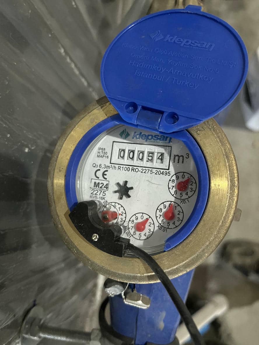 Su Saati Montajı akış testi